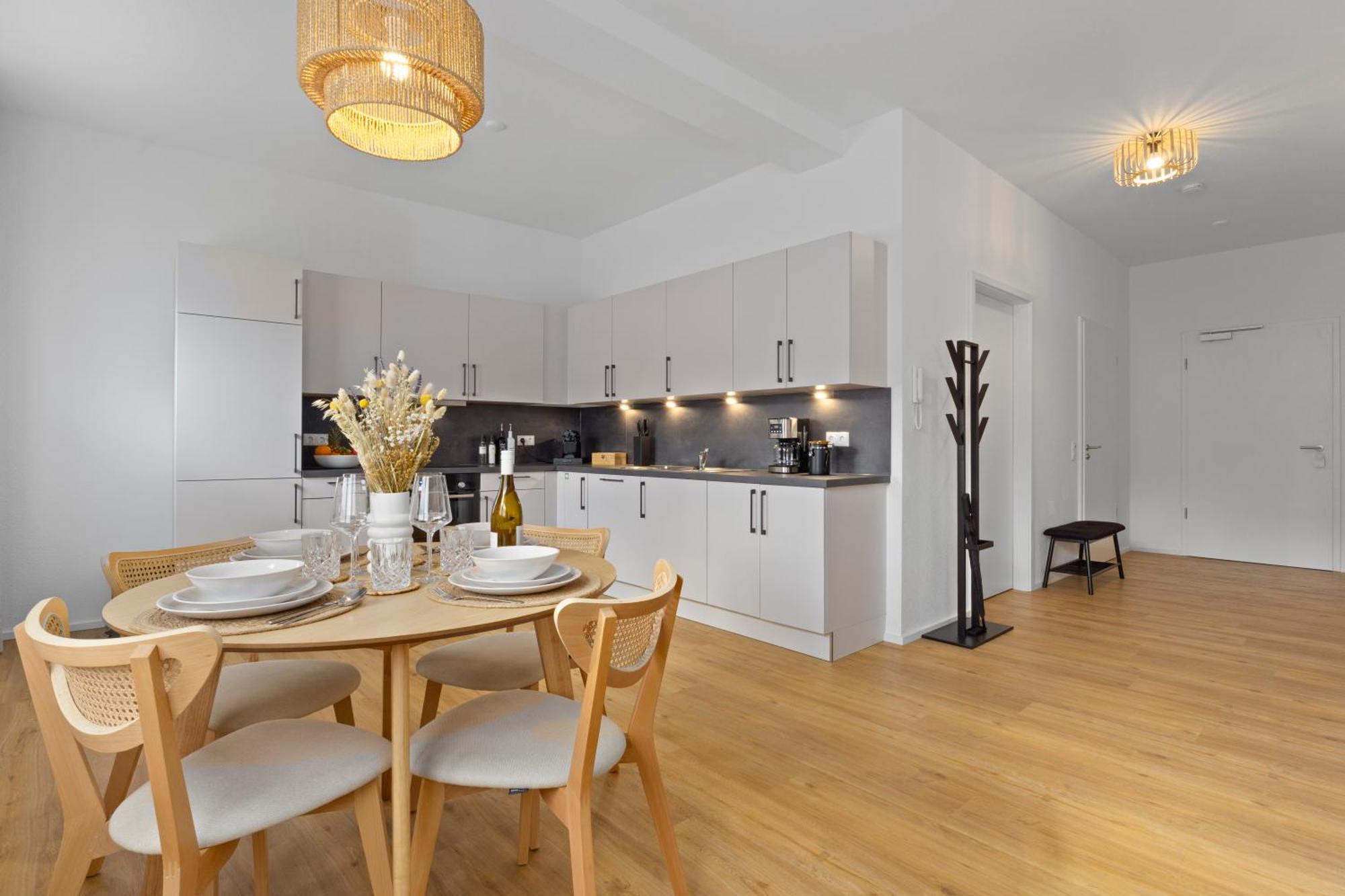 באד קראוצנבאך Charmante Design-Apartments In Top Lage - Naehe Altstadt - Parkplaetze - Netflix מראה חיצוני תמונה