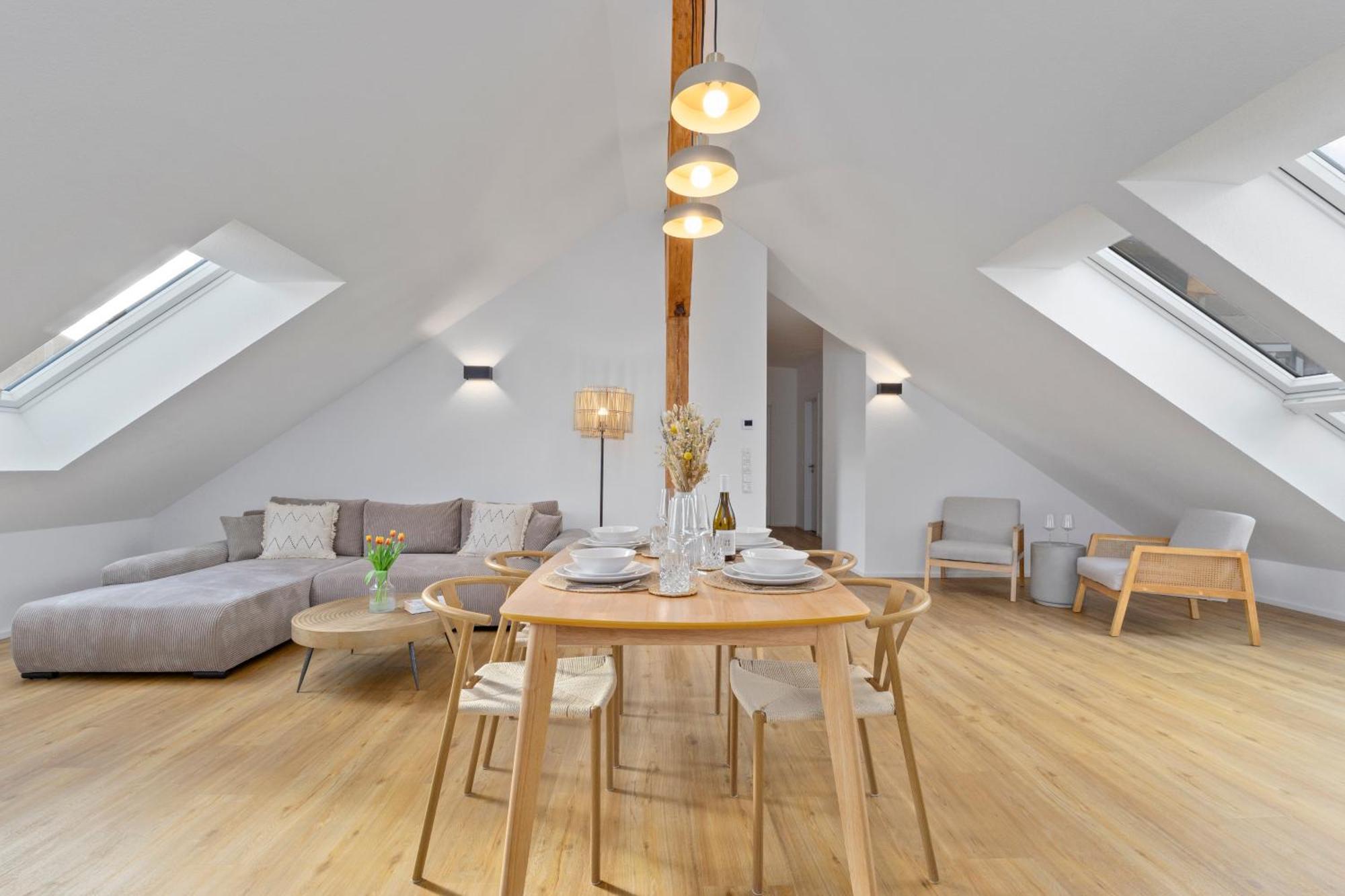 באד קראוצנבאך Charmante Design-Apartments In Top Lage - Naehe Altstadt - Parkplaetze - Netflix מראה חיצוני תמונה