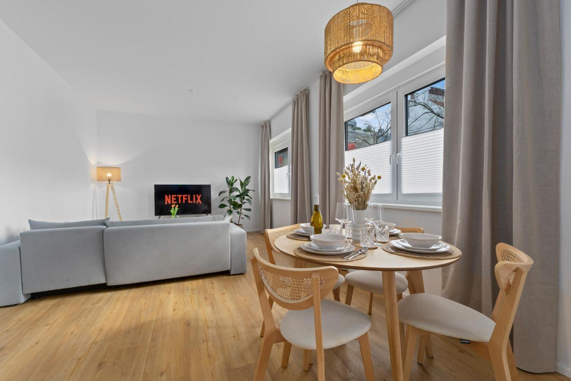 באד קראוצנבאך Charmante Design-Apartments In Top Lage - Naehe Altstadt - Parkplaetze - Netflix מראה חיצוני תמונה